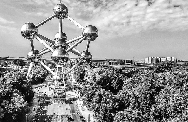 Atomium Brussels (From Above) Thank you Explore♥️