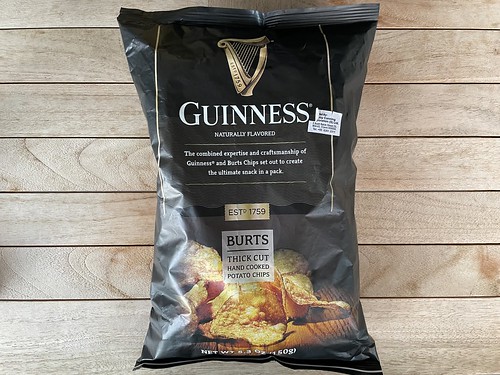 Burts Guinness Potato Chips from the UK