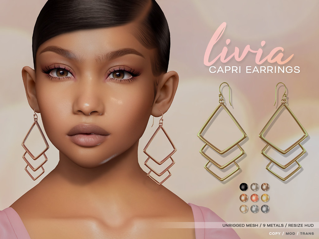 LIVIA // Capri Earrings