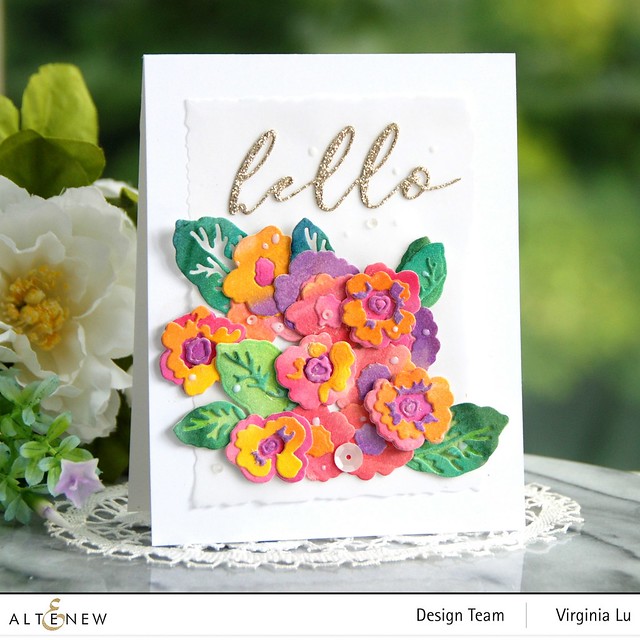 Altenew-CAF Primrose Blossom-Artists' Watercolor 24 Pan Set-Gilded Card Stock