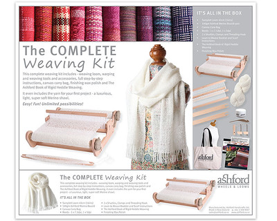 The Ashford Complete Weaving Kit has returned for the 2021 holiday season to pre-order!