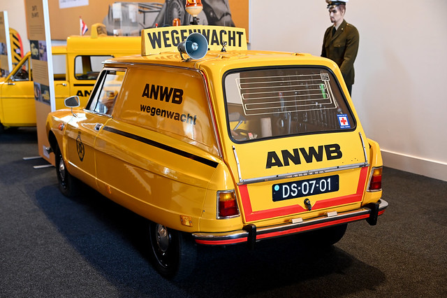 ROAD - 210902 Den Haag - Louwman Museum - ANWB Wegenwacht 1011 / DS-07-01 NL Citroen MF 8 SL AMI 8 Serv.Tol (ANWB Wegenwacht) 210902 Den Haag - Louwman 1001