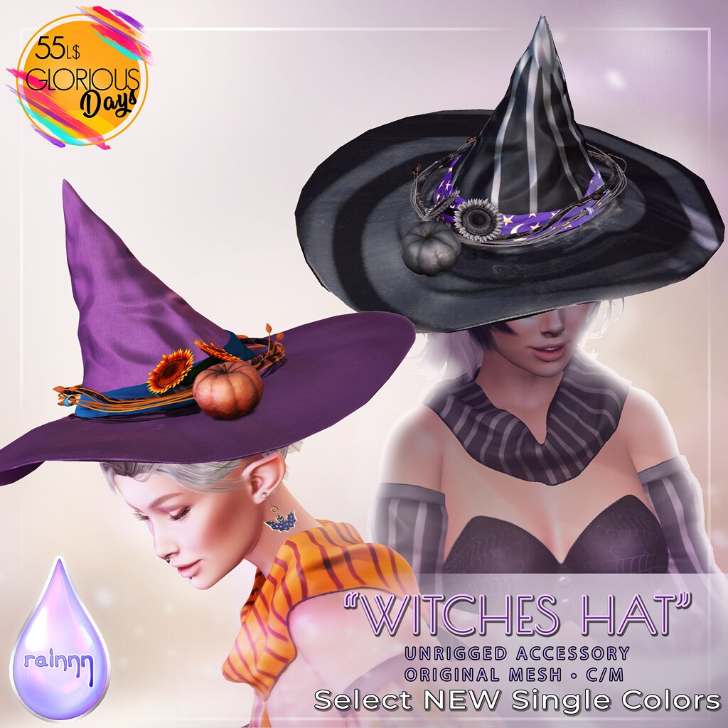 rainnn Witches Hats – Glorious Days