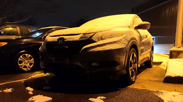 Honda HR-V with a dusting of snow [02]