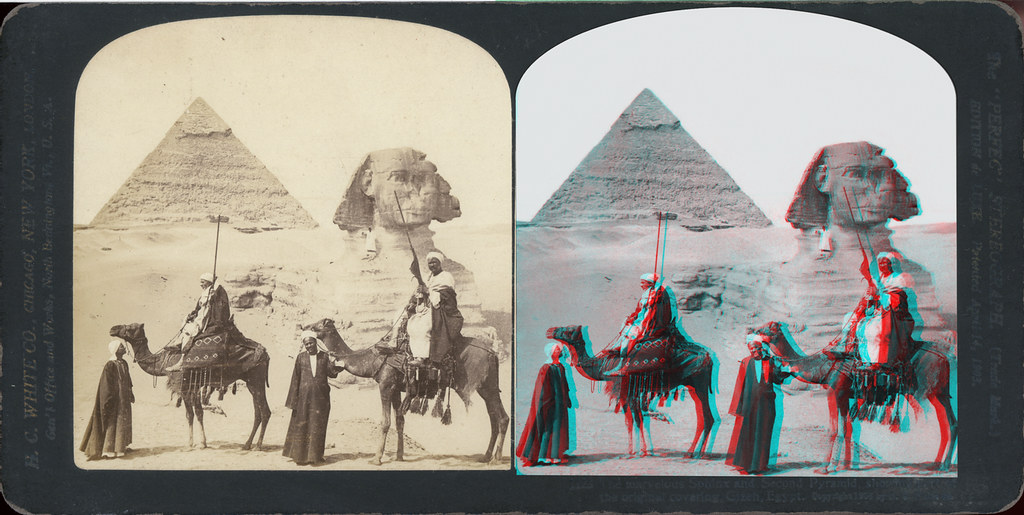 Marvelous Sphinx & second Pyramide, Gizeh 1903