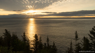 Lever du soleil, sunrise, Saint-Siméon, PQ, Canada - 07349