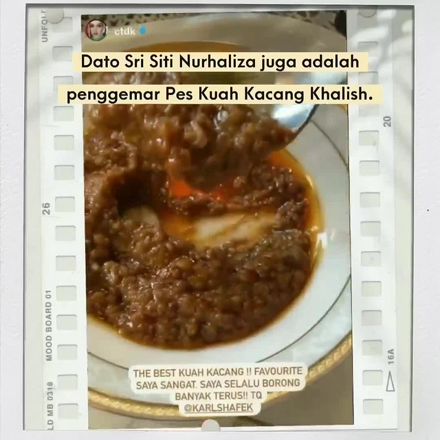 Karl Shafek Terharu Siti Nurhaliza ‘Repeat’ Order Pes Kuah Kacang Khalish
