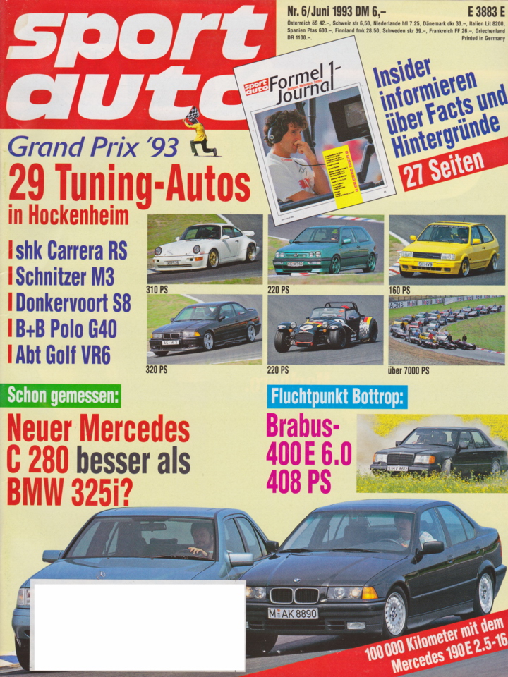 Image of sport auto - 1993-06 - cover