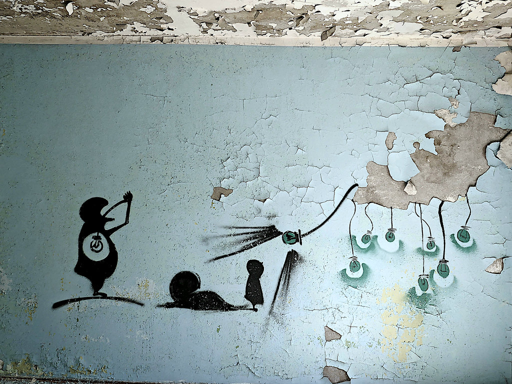 Graffiti like in Pripyat