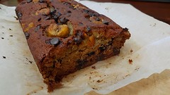 Banana chocolate cake.. goes so well with creamy peanut butter and a cup of coffee or tea !!