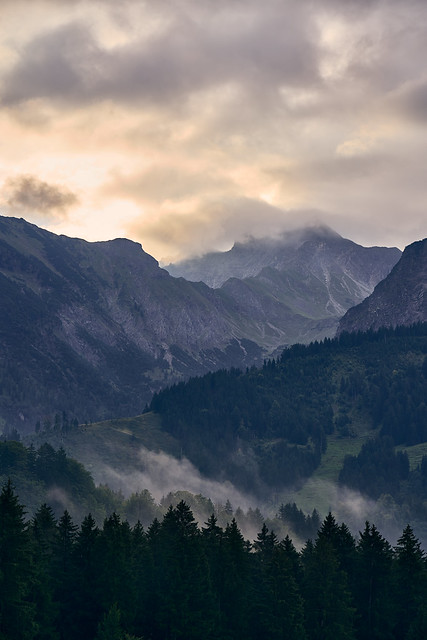 Nebelhorn im Nebel