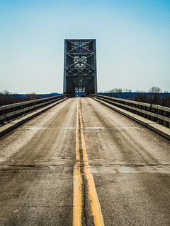 Suspension Bridge in Illinois