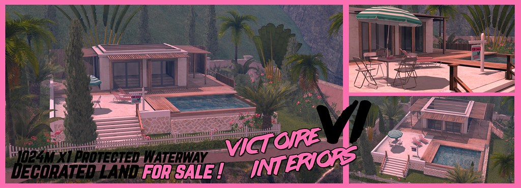 "1980s Villa" – 1024m Decorated x1 protected waterway land FOR SALE by Victoire Interiors