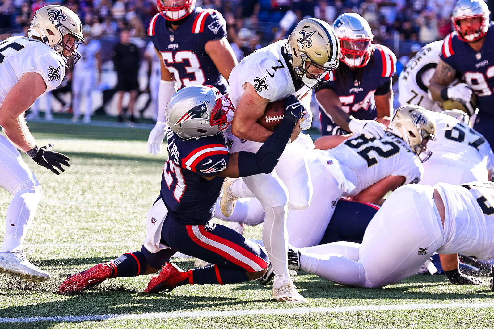 NFL: New Orleans Saints at New England Patriots