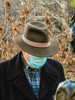 Masked Man in a Fedora
