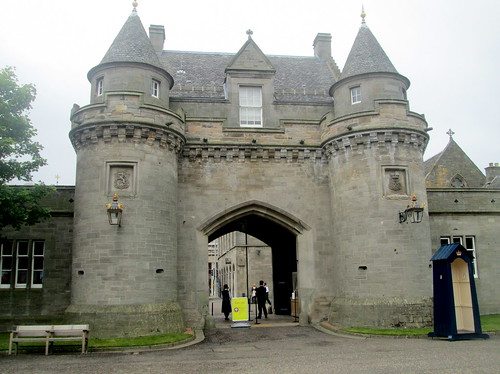 entranceway Holyrood Palace, Edinburgh