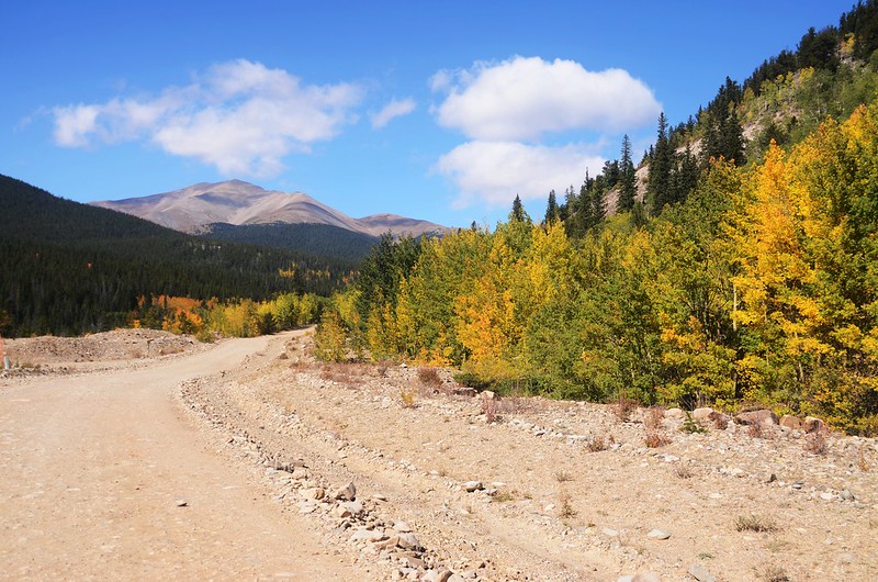 Looking west at Mount Sillverheels from Boreas Pass Road (1)