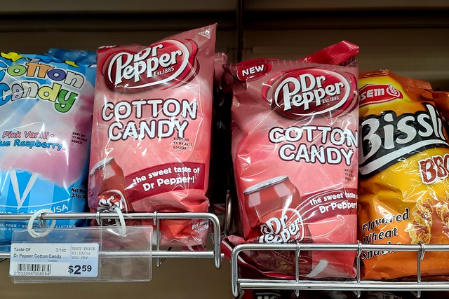 Dr Pepper cotton candy