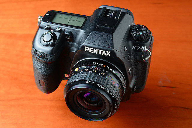 Pentax K7 with 28mm