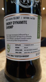 SMWS 53.387 - Smoky Dynamite Shrimp