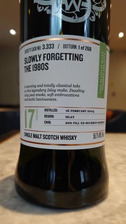 SMWS 3.333 - Slowly Forgetting the 1980s