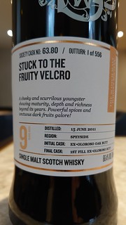 SMWS 63.80 - Stuck to the Fruity Velcro