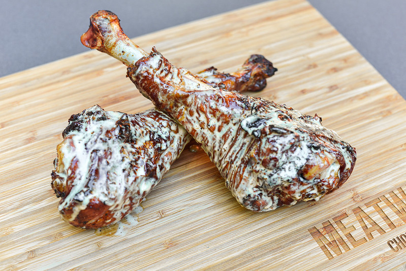 White-sauced Turkey Legs