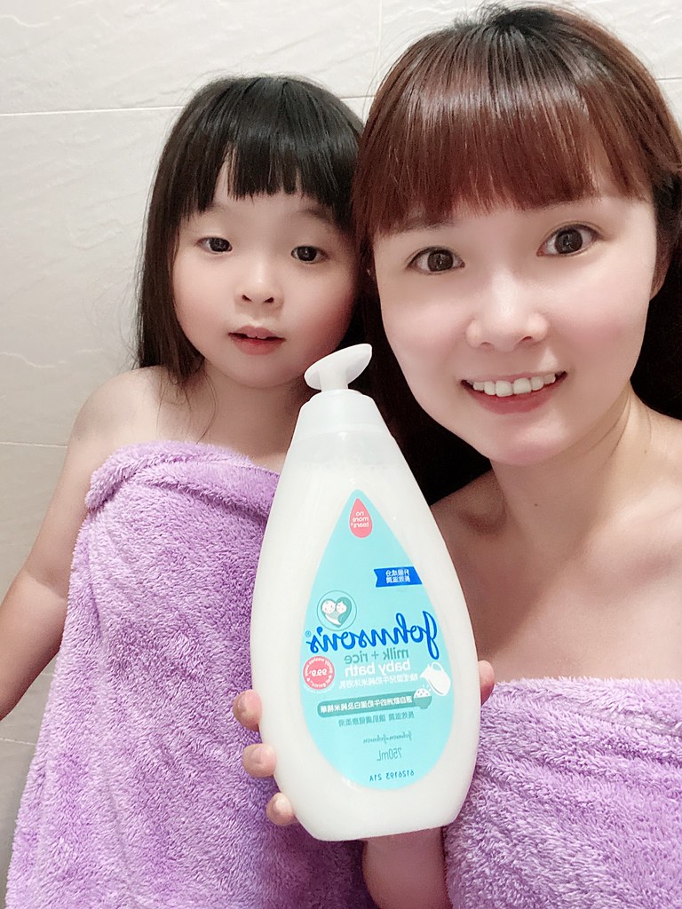 嬌生嬰兒牛奶純米沐浴乳+潤膚乳 (11)