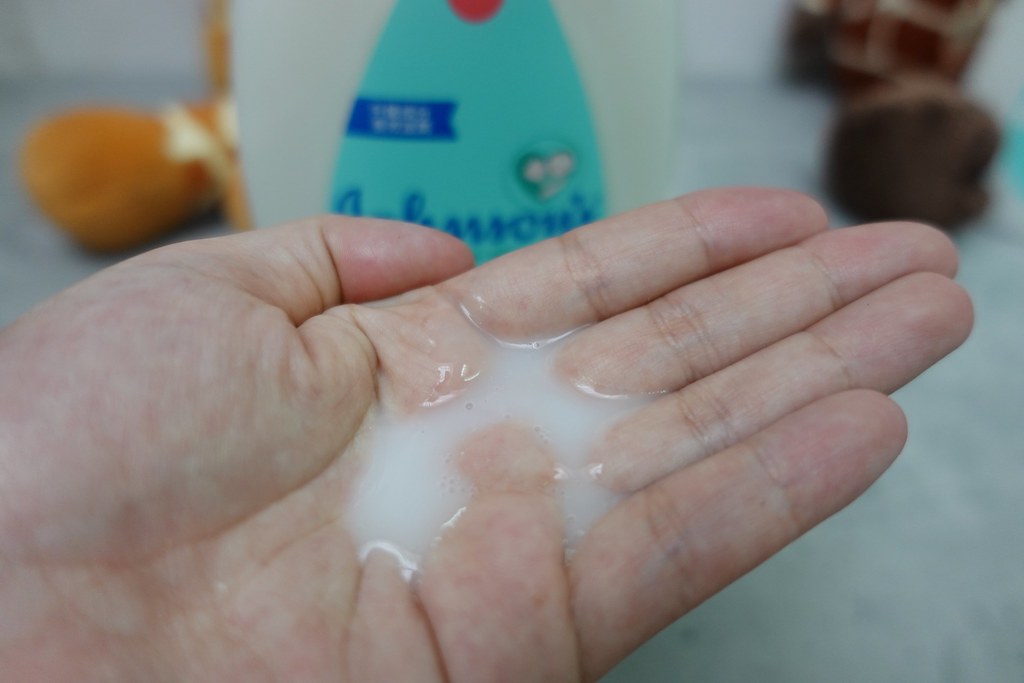 嬌生嬰兒牛奶純米沐浴乳+潤膚乳 (5)
