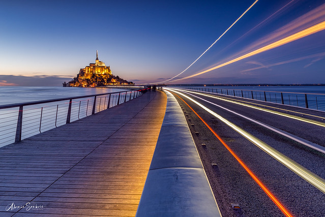 Mont Saint-Michel en lumière