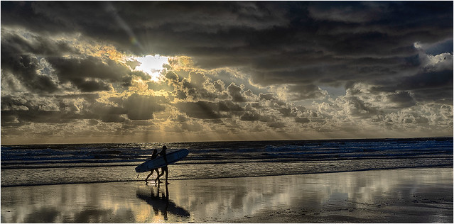 Surfing Rest Bay 29 9 2021