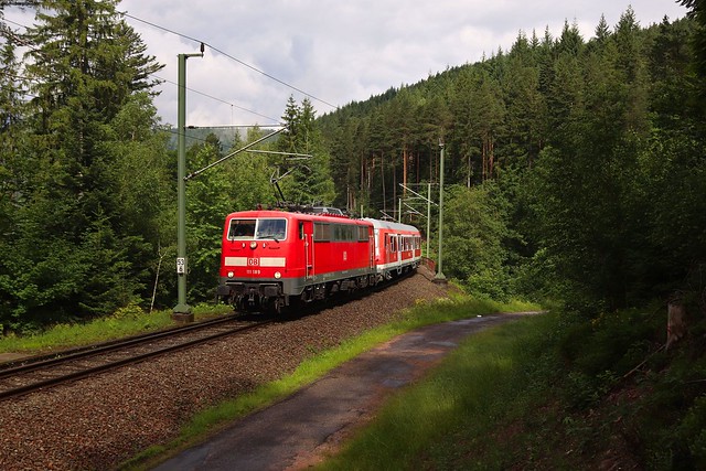 DB Regio 111 189 - Christophstal
