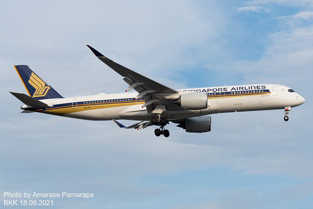9V-SHU // Singapore Airlines Airbus A350-941