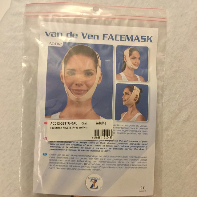 20180908 2234 - Claire's FFS - 11 - day 5 - facemask - 29342203 HDR
