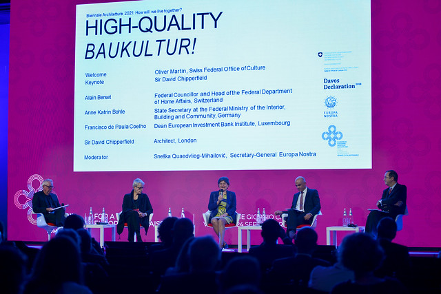 HIGH-QUALITY BAUKULTUR! A high-level debate on Baukultur