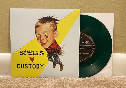 Custody / Spells - Split 7" - Green Vinyl (/400)