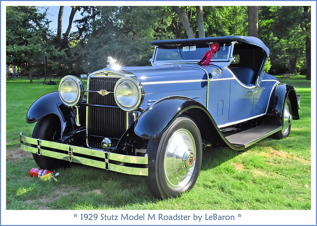 1929 Stutz Model M Roadster by LeBaron