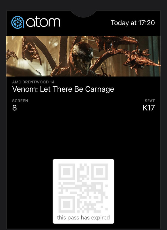 go see Venom: Let There Be Carnage
