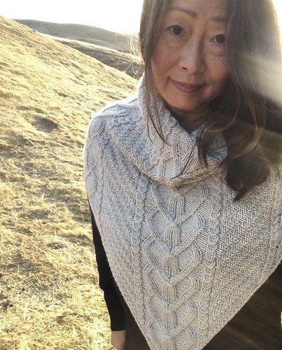 Camay (Purlificknitter) was one of the Mallow Cowl test knitters. She used Madelinetosh Tosh Vintage.