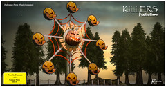 "Killer's" Halloween Ferris Wheel On Discount @ Secondlife Hop & Shop 2021 Event Starts from 1st October