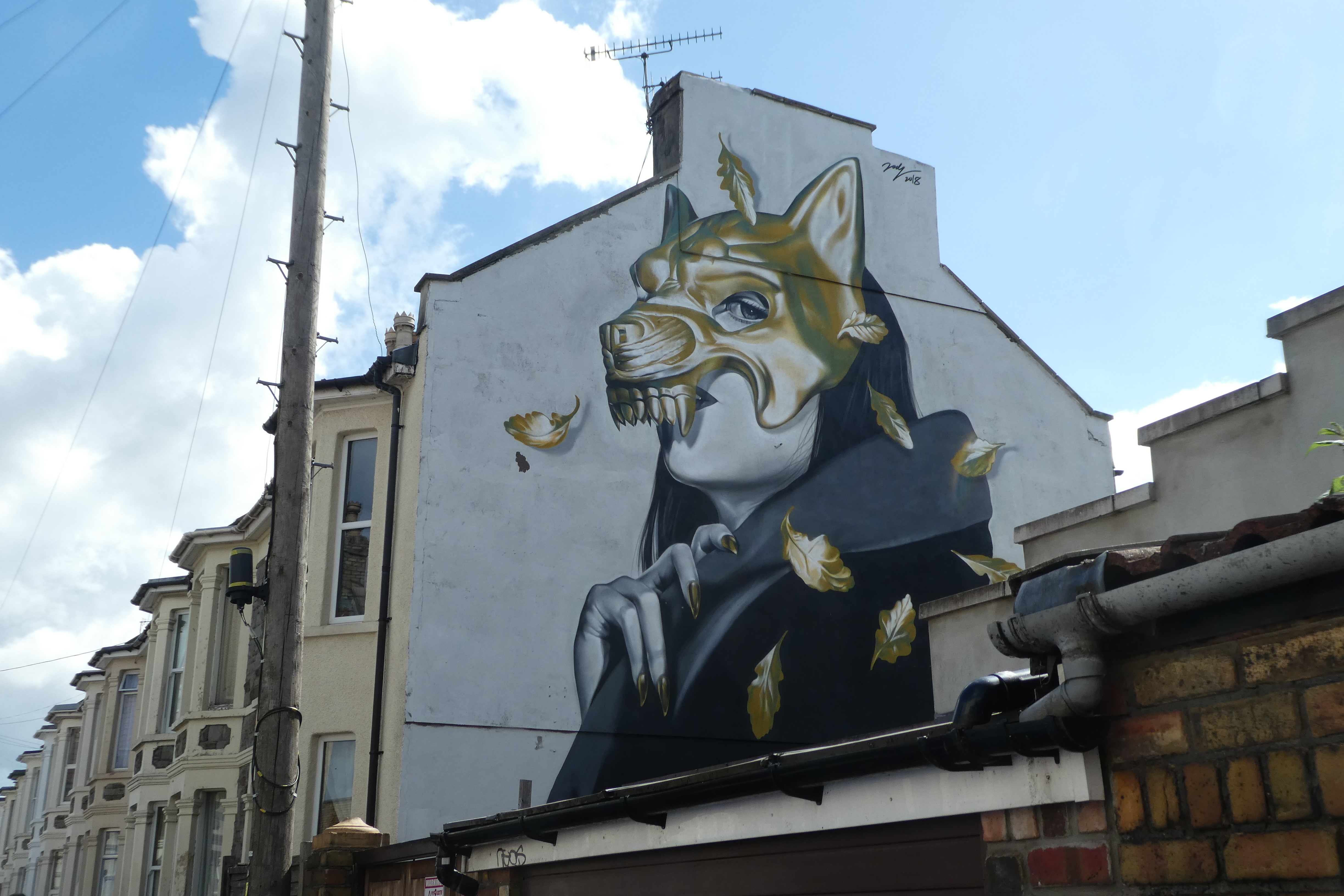 Jody street art, Bristol