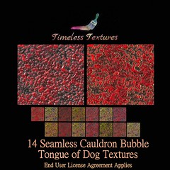 TT 14 Seamless Cauldron Bubble Tongue of Dog Timeless Textures