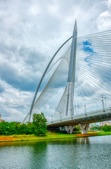 Seri Wawasan Bridge in Putrajaya, Malaysia