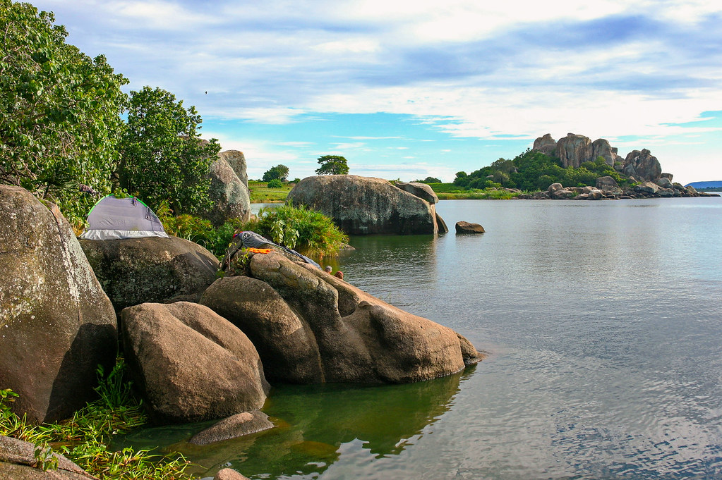 2013, Africa, Tanzania, Mara region, Ukerewe island, Victoria lake, Camping