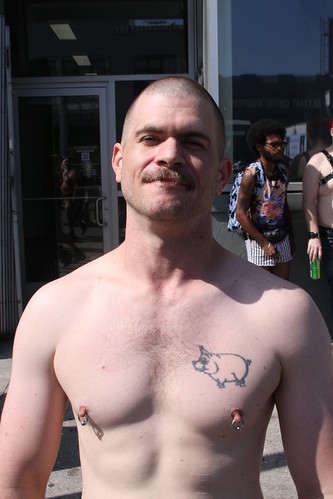 Beautiful Masculine Man With Pierced Man Nipples Photogr Flickr
