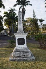 Monument Erected in Memory of the Dead of 1892 Cyclone, Outside Western Cemetery