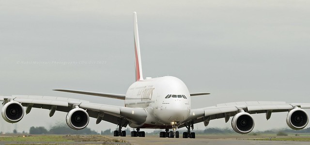 Emirates Airline A6-EVD Airbus A380-842 cn/249 @ LFPG / CDG 02-10-2021