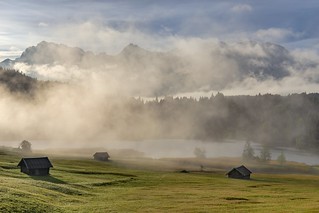 *Geroldsee @ Karwendelgebirge im lichten Nebel*