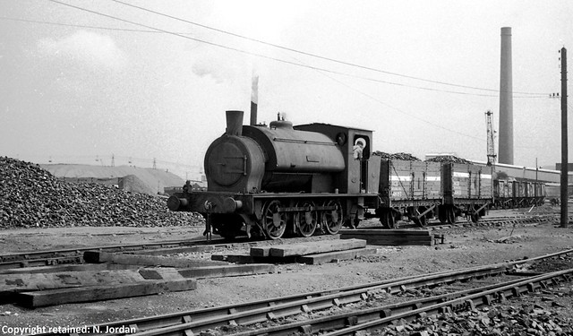 CAI054-HE.2705-1945, (repaired HE.59223-1964), ‘S.119’, or 'Beatrice' at Ackton Hall Colliery, Featherstone-15-06-1967