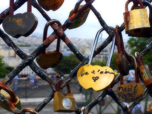 Love locks | by Zsaj